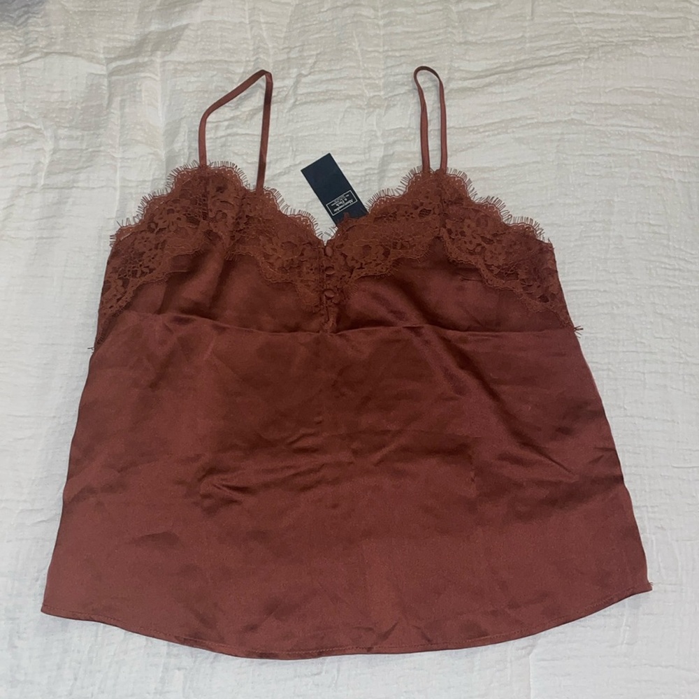 NWT Abercrombie and Fitch Silk Cami